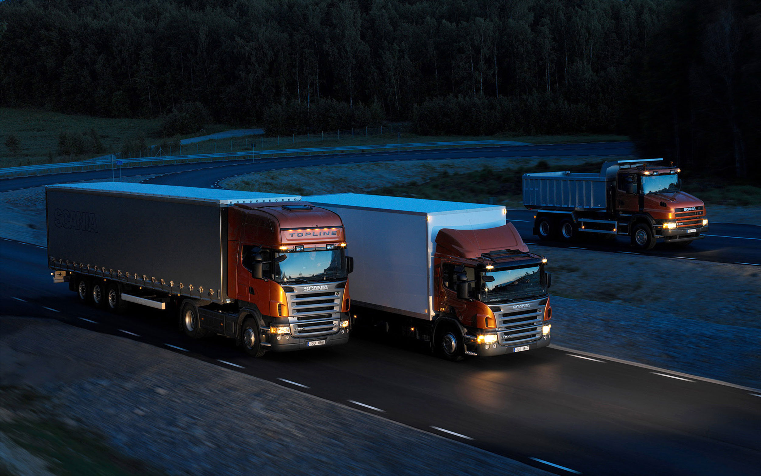 Container freight transport